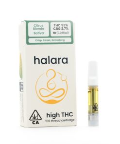 Halara vape | Halara High THC Citrus Blonde Carts (1G)