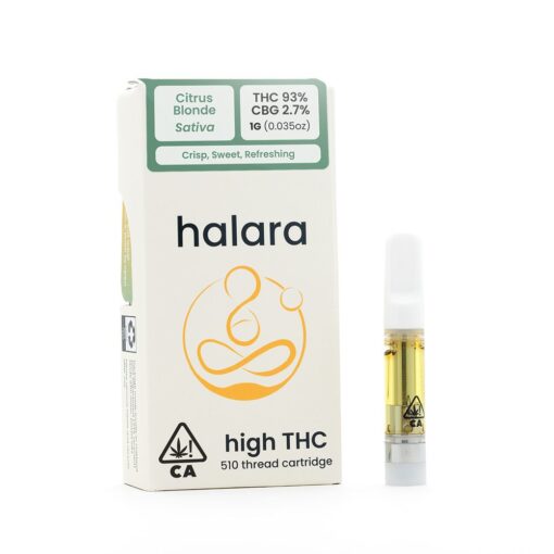 Halara vape | Halara High THC Citrus Blonde Carts (1G)