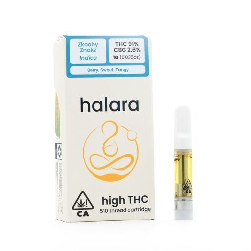 Halara vape | Halara High THC Zkooby Znakz Carts (1G)