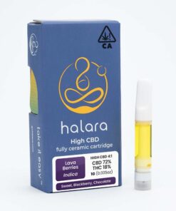 Halara vape | Halara Lava Berries - High CBD Cartridge (1g)